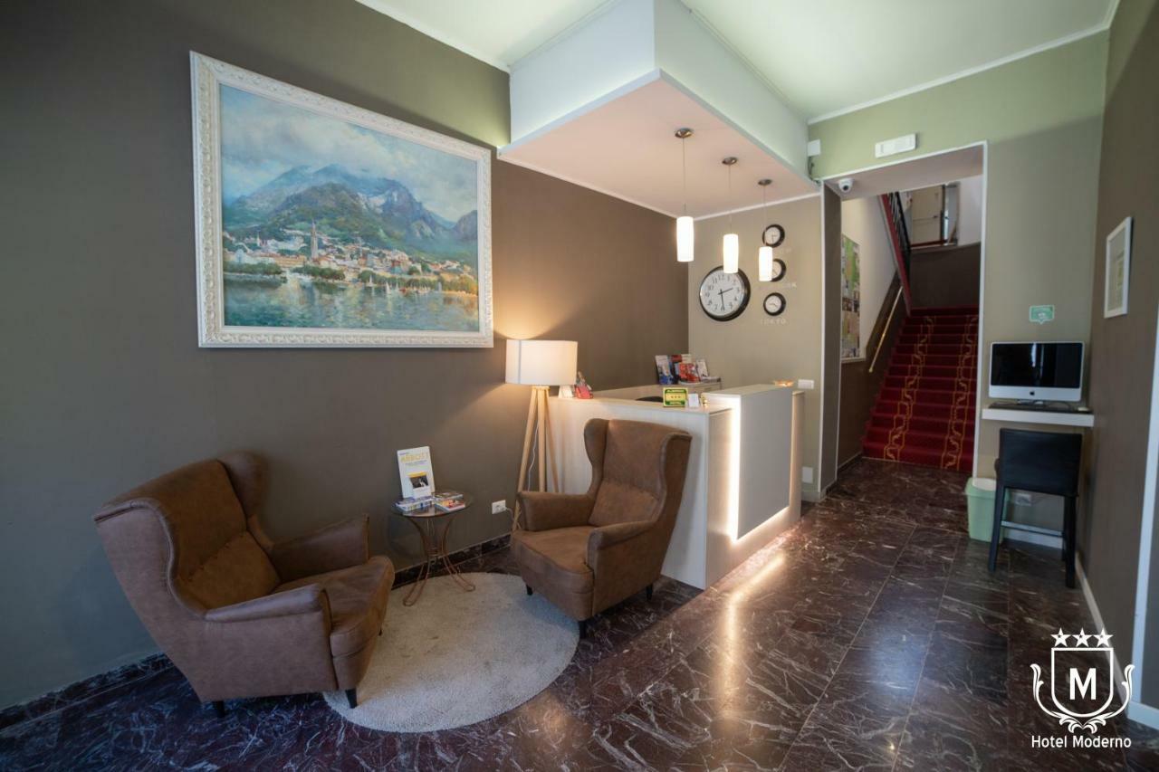 Hotel Moderno Lecco Kültér fotó
